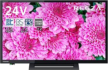 液晶テレビ REGZA 24型 2021年製 録画セット② Amazon.co.jp: 東芝 24V型 液晶テレビ レグザ 24S24